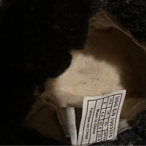 UGG Black Knit Boots - Picture 10 of 10